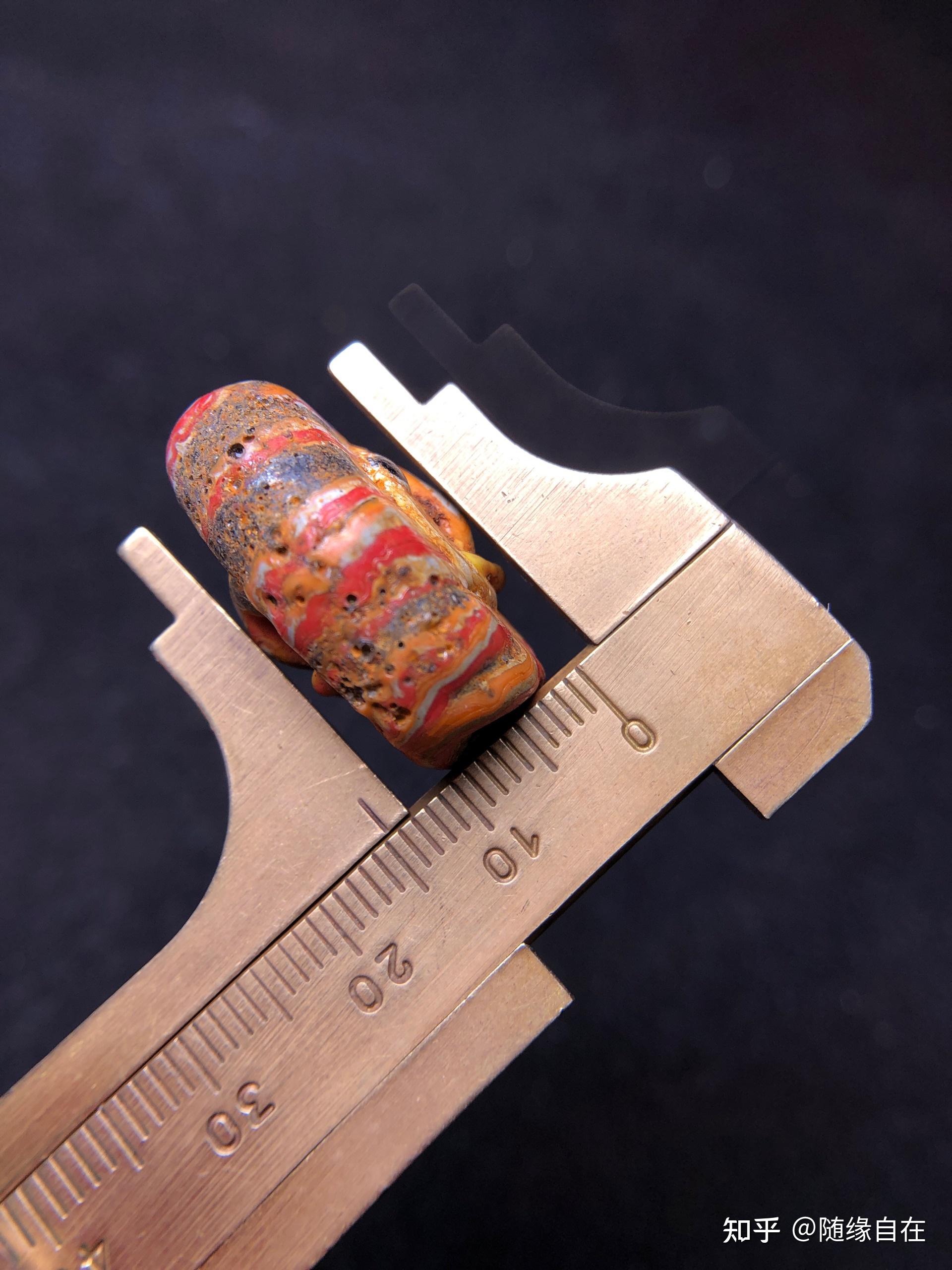 腓尼基人面琉璃古珠