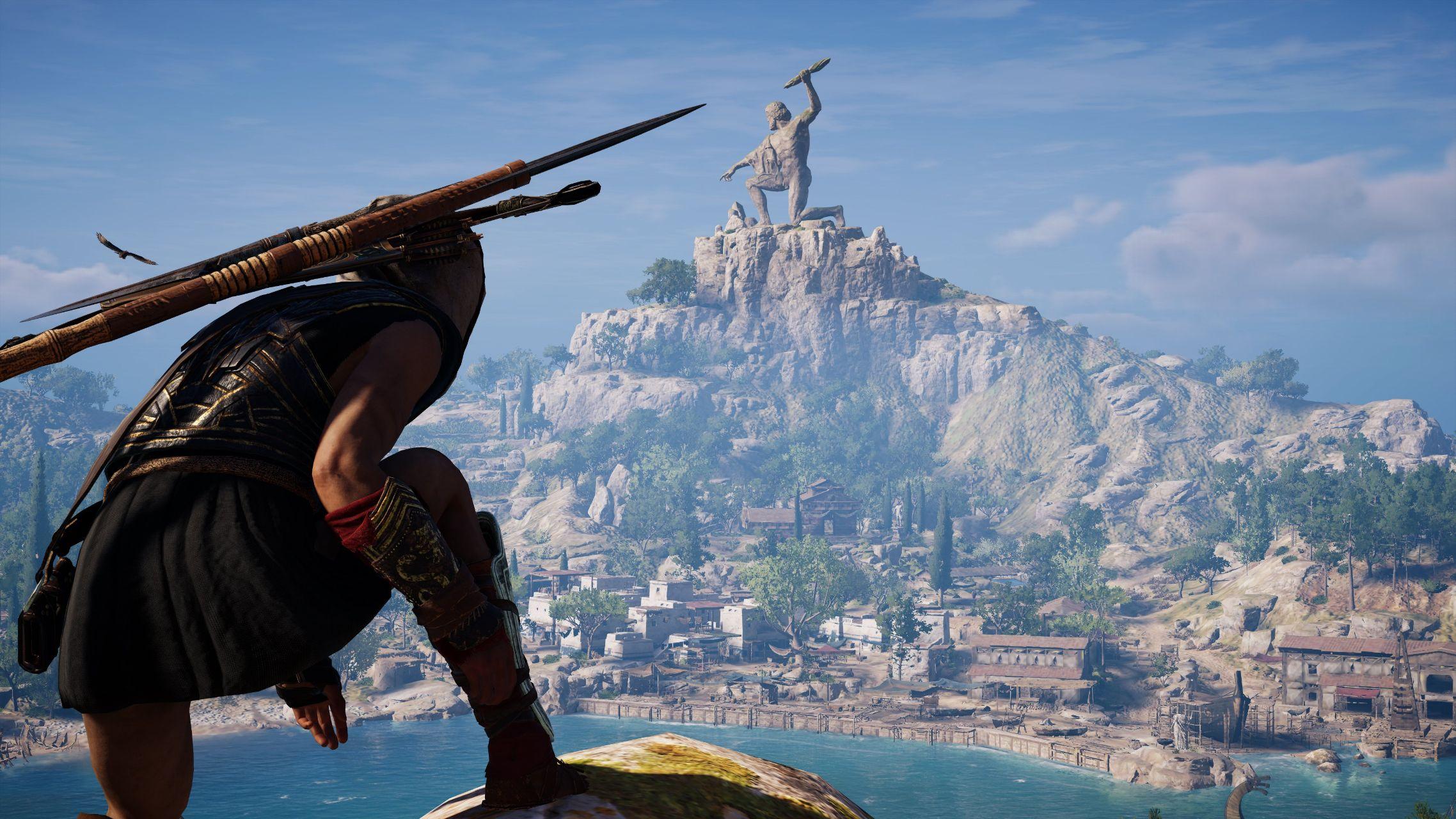 在刺客信条奥德赛里你最喜欢的一张照片或者截图是什么