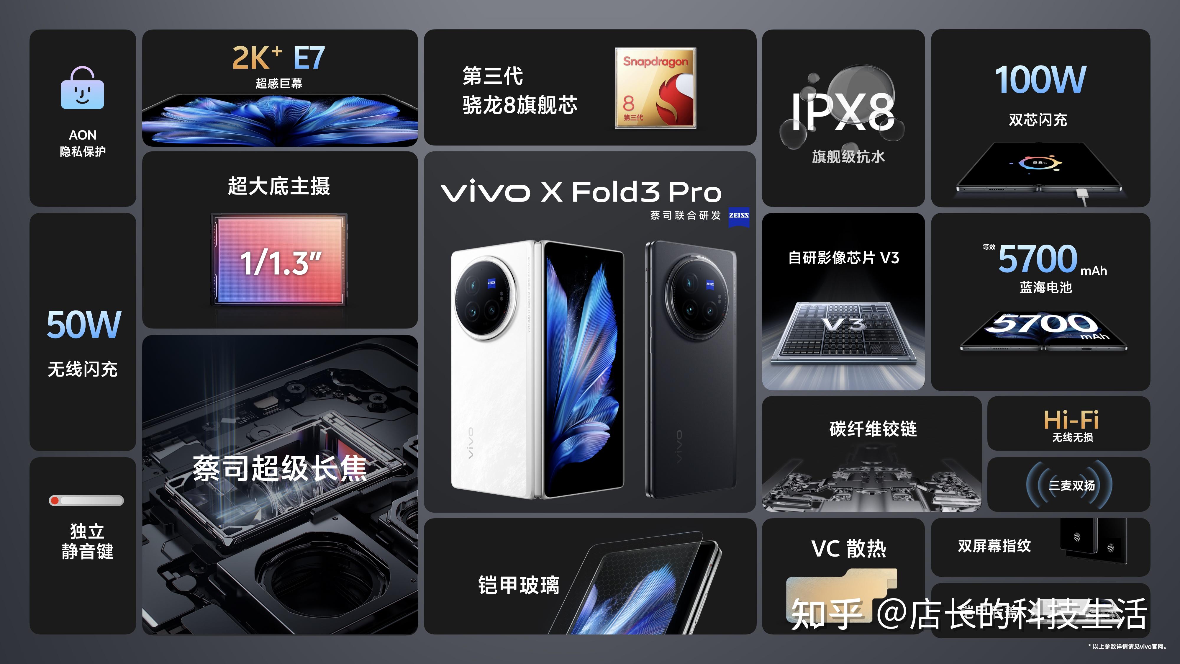 轻薄创纪录vivoxfold3系列旗舰折叠新品正式发布