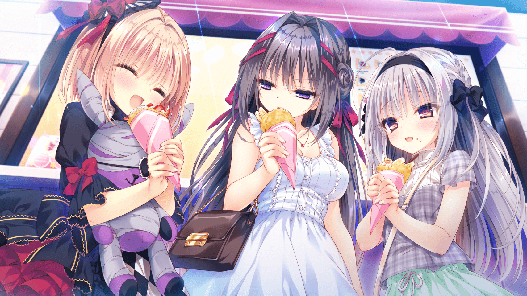 真爱の百合は赤く染まる真爱百合染赤红te剧情流程梗概