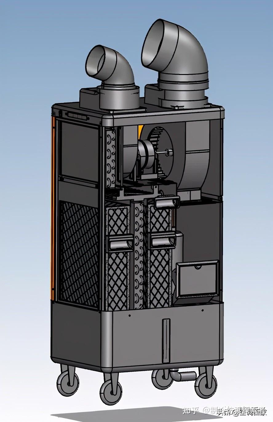 【足足50套】最全的制冷系统/产品三维设计模型