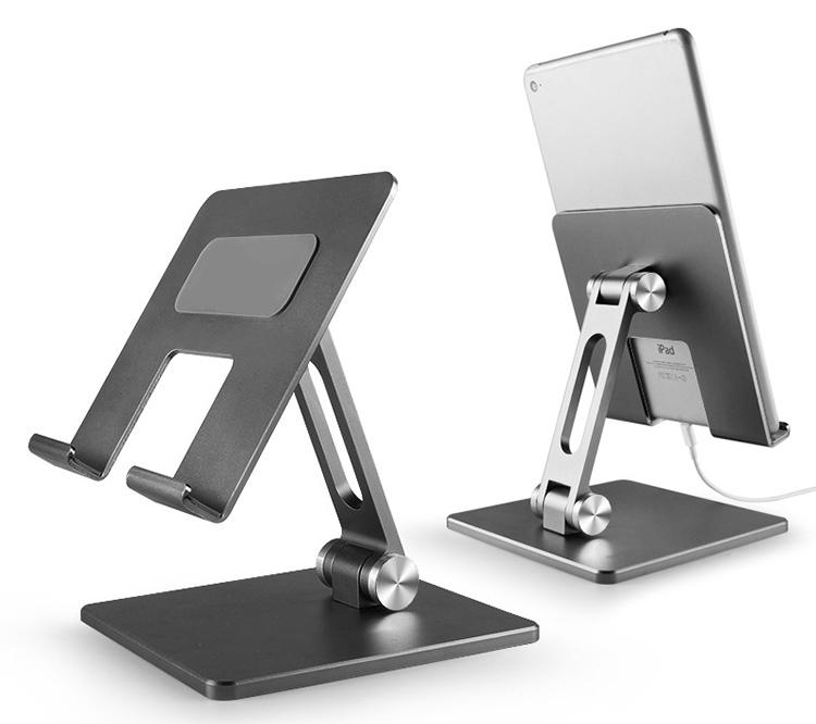 平板支架铝合金属可折叠式桌面大号ipad托架子懒人手机多功能便携