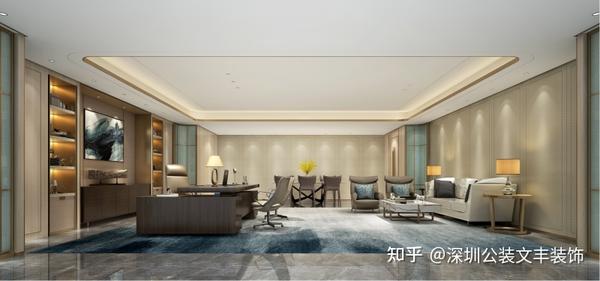 9款老板办公室设计装修空间方案-里面有你喜欢的吗？ - 知乎