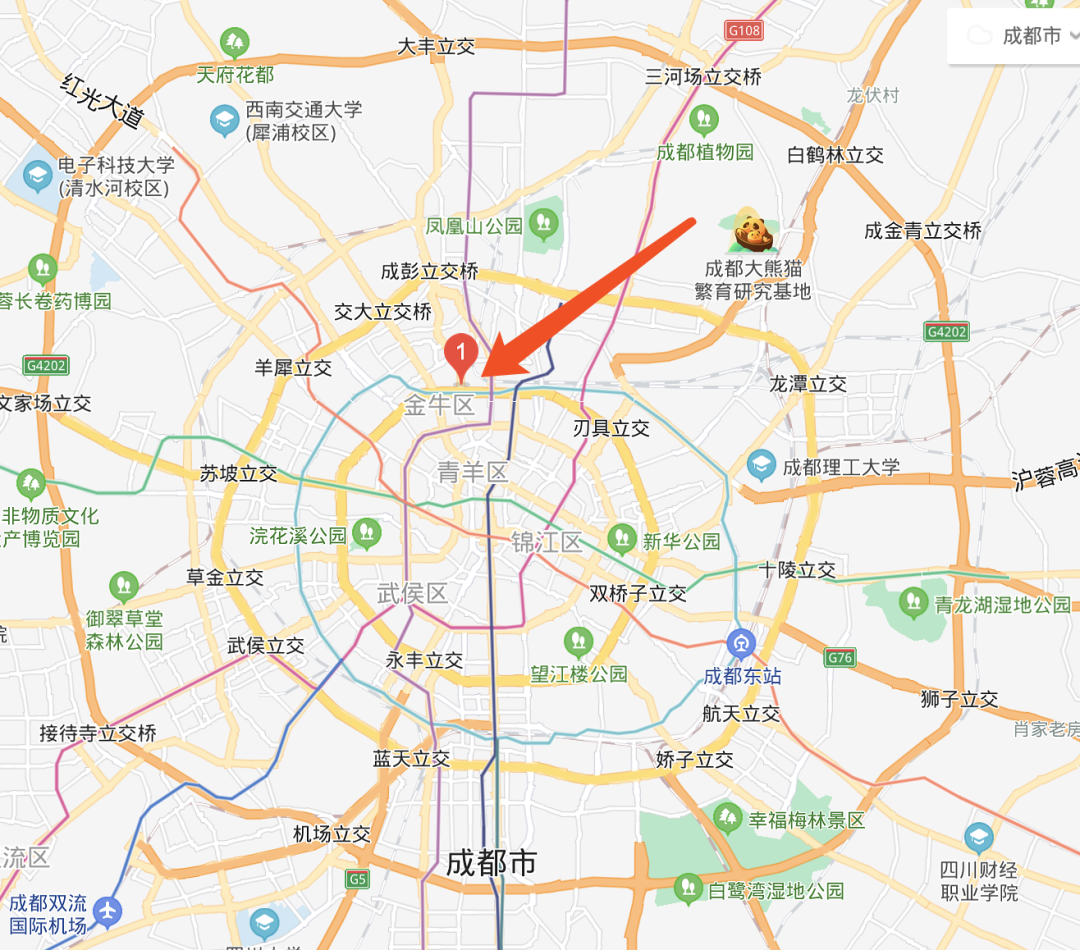 地理位置优越.孵化器位于成都市金牛区二环,交通便利.