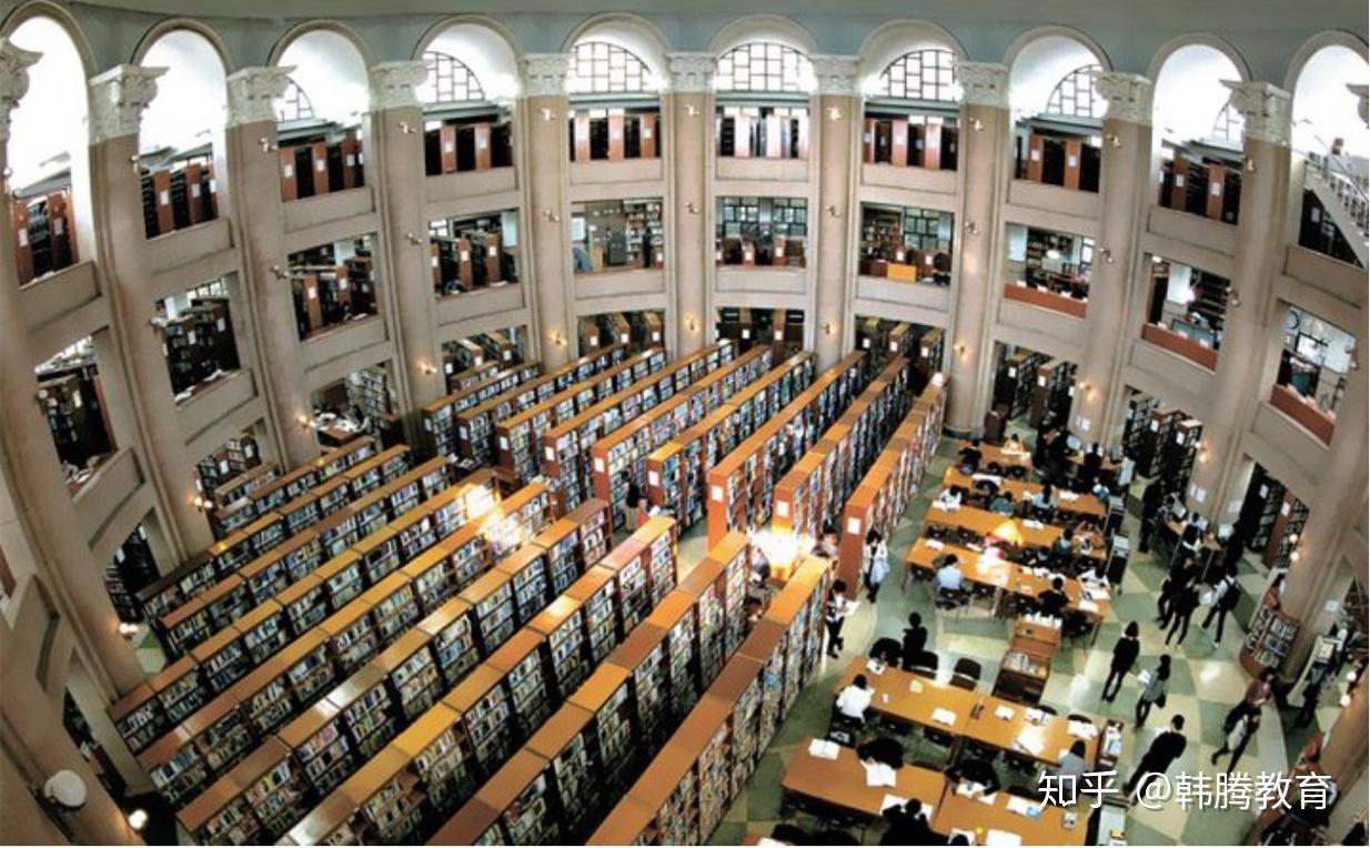 庆熙大学图书馆在住宿条件上,庆熙大学的宿舍配置非常豪华.