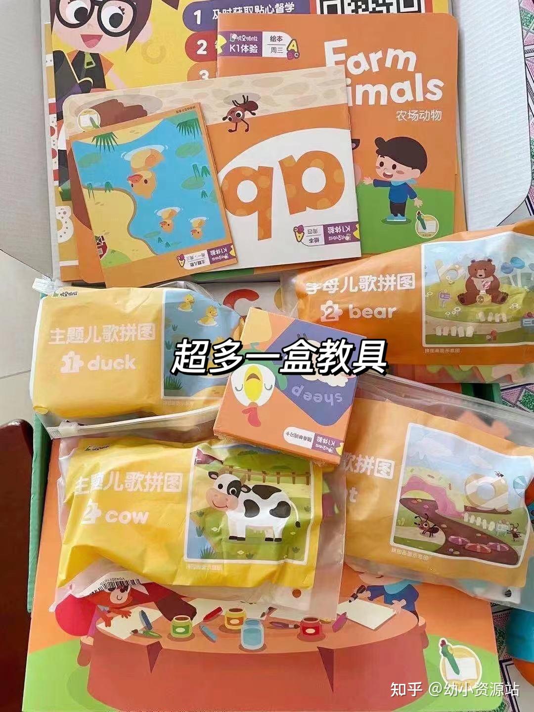 薅毛叽里呱啦教具盒