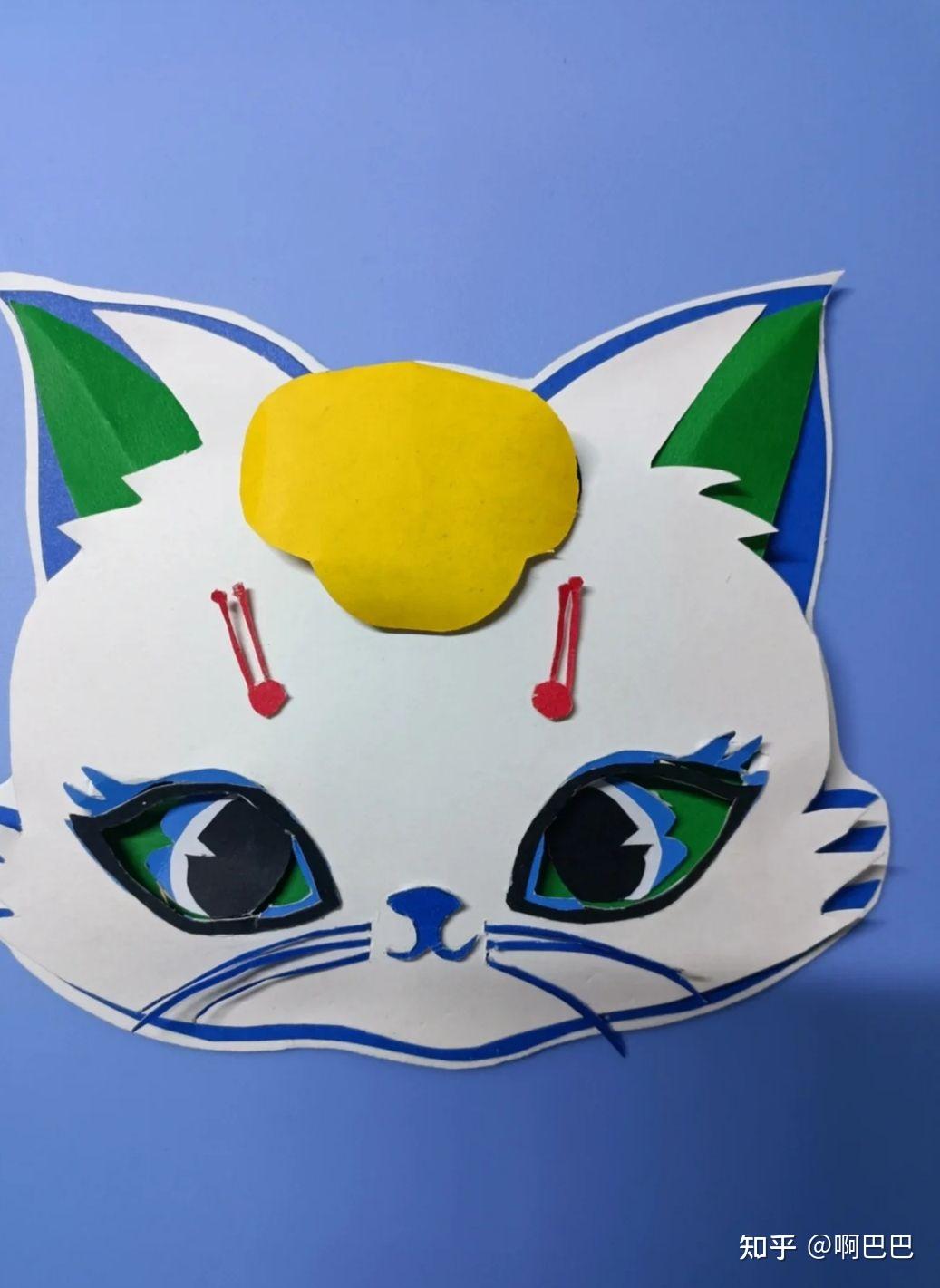 手工立体面具07