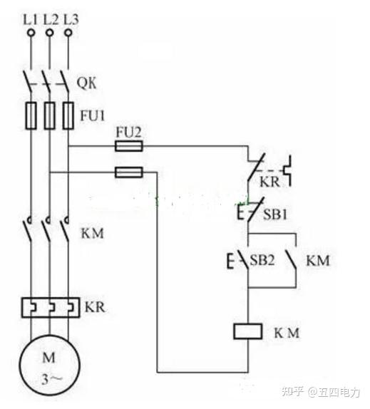 自鎖電路也稱起保停電路,而這裡的自鎖也就是起著保持的作用.