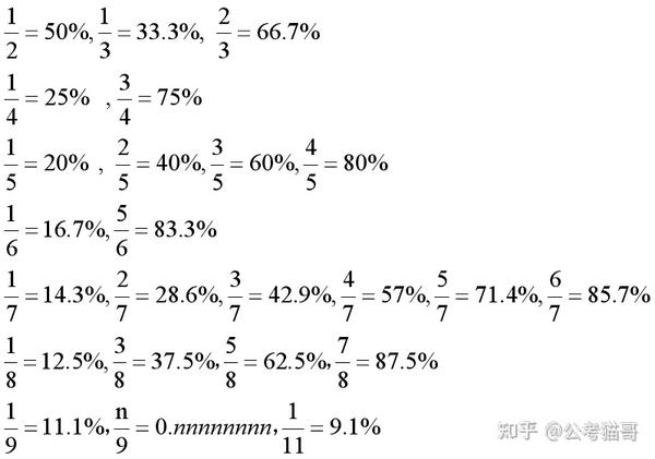 资料分析：强大的速算技巧——百化分 - 知乎
