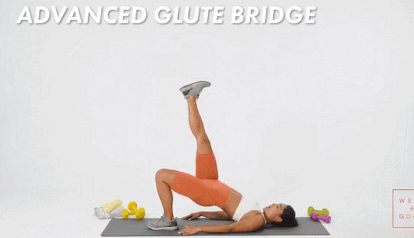 图片来自youtube,侵删高位臀桥找一个沙发或者凳子,双脚放在沙发屈膝