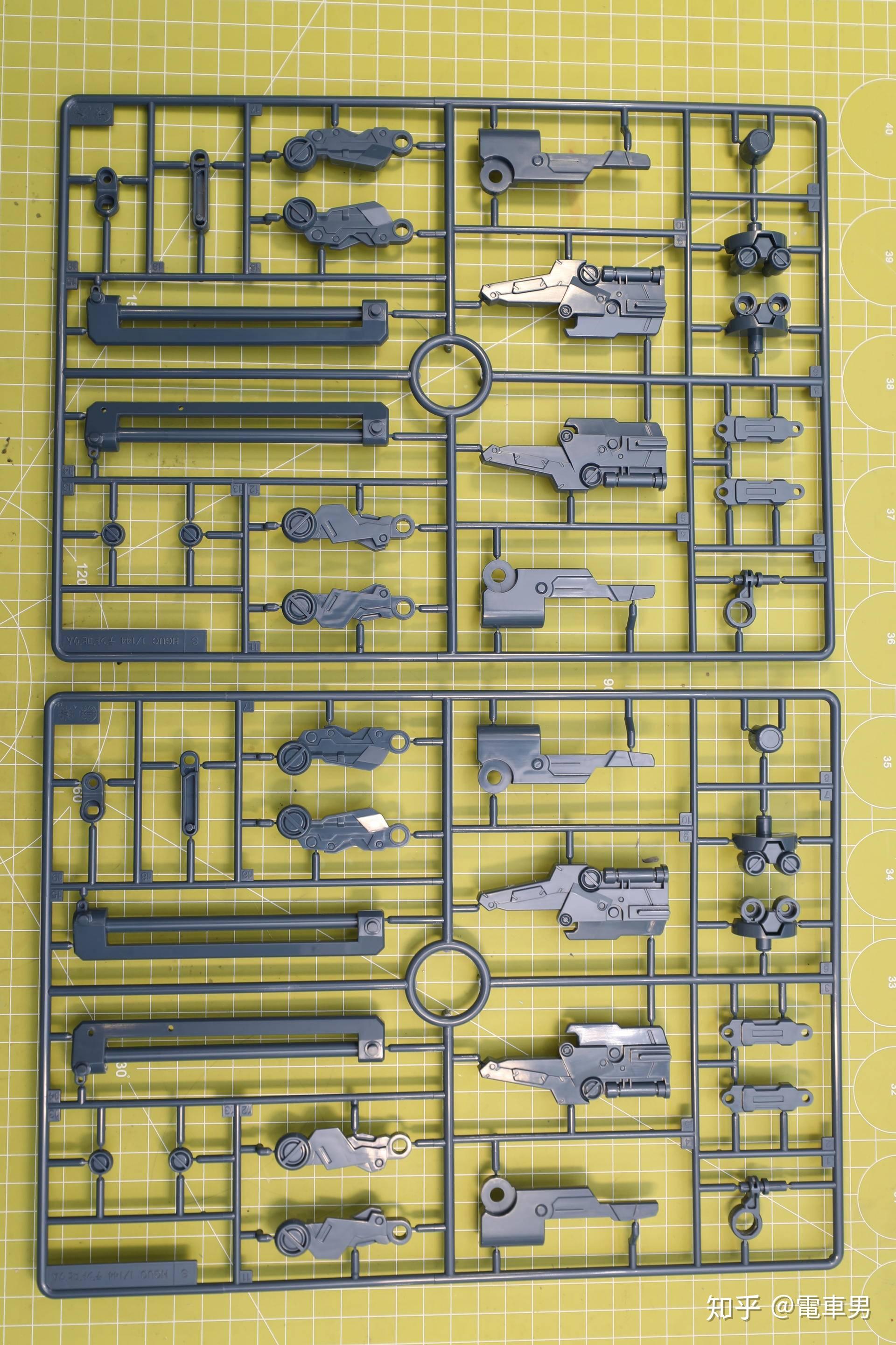 hguc1/144 gp03d 石斛兰 大冰箱板件评测