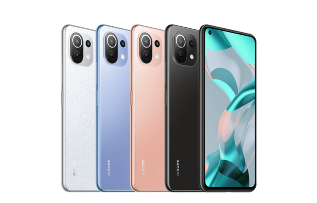 最新SD780G Xiaomi Mi 11 青春版→グローバル版 黒（小米11 青春