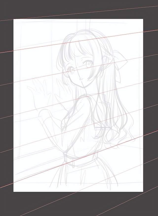 教你动漫窗户背景画法步骤过程!