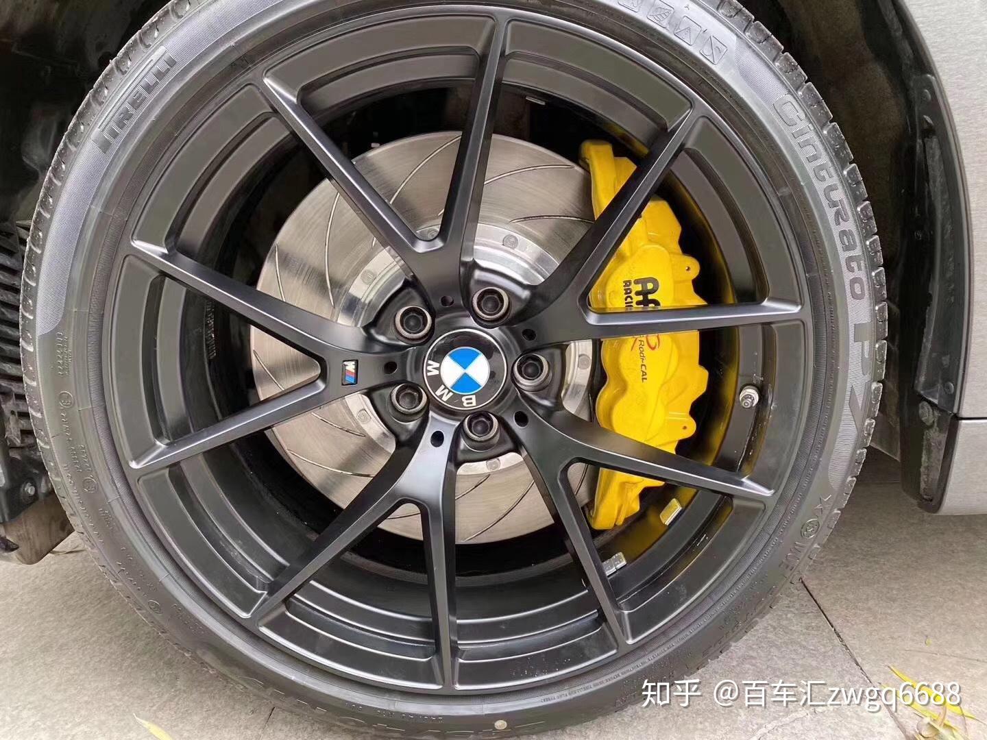 宝马5系升级ap原装刹车卡钳百车汇刹车