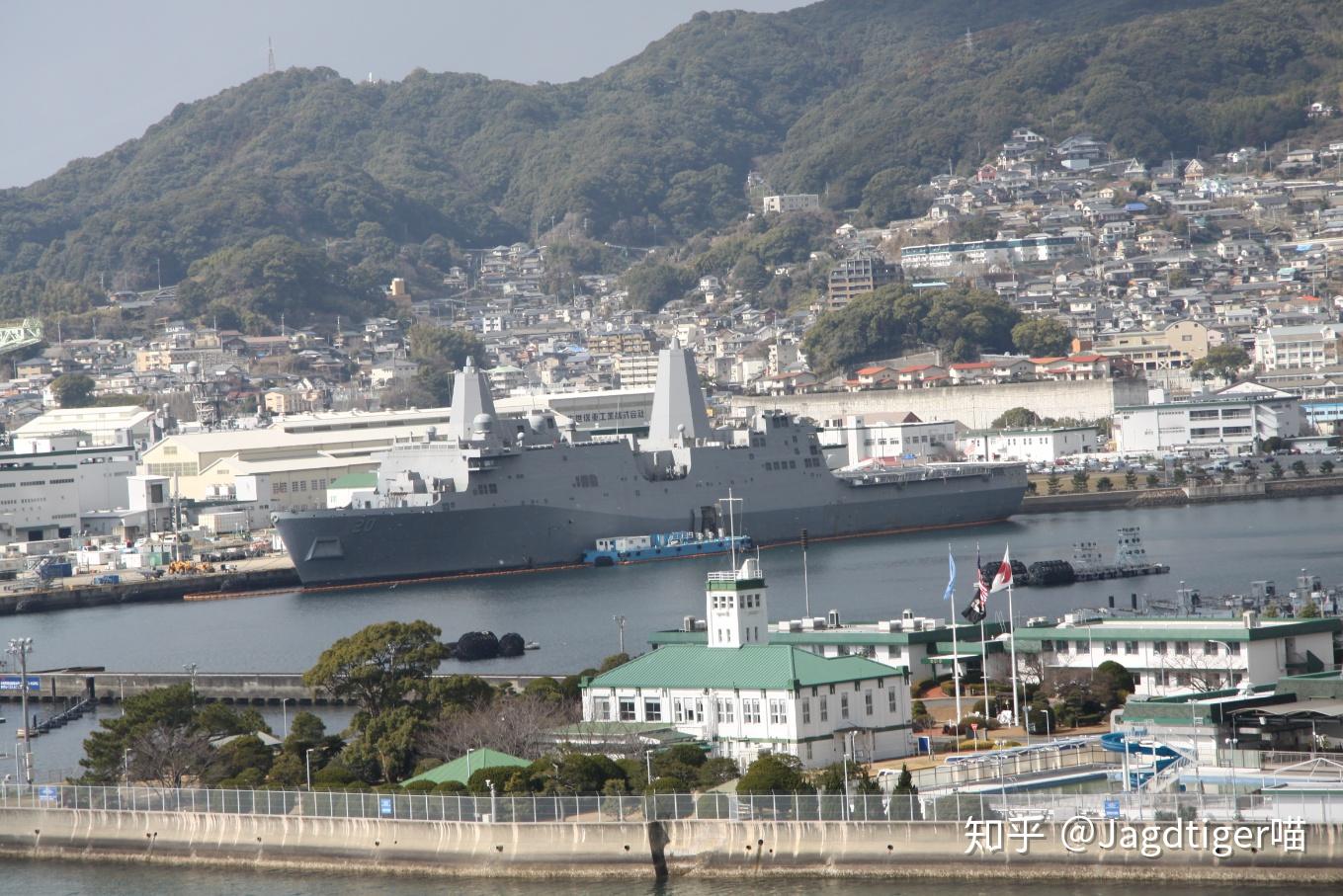 美日海军基地港区内部写真,佐世保基地成中国游客观光区?