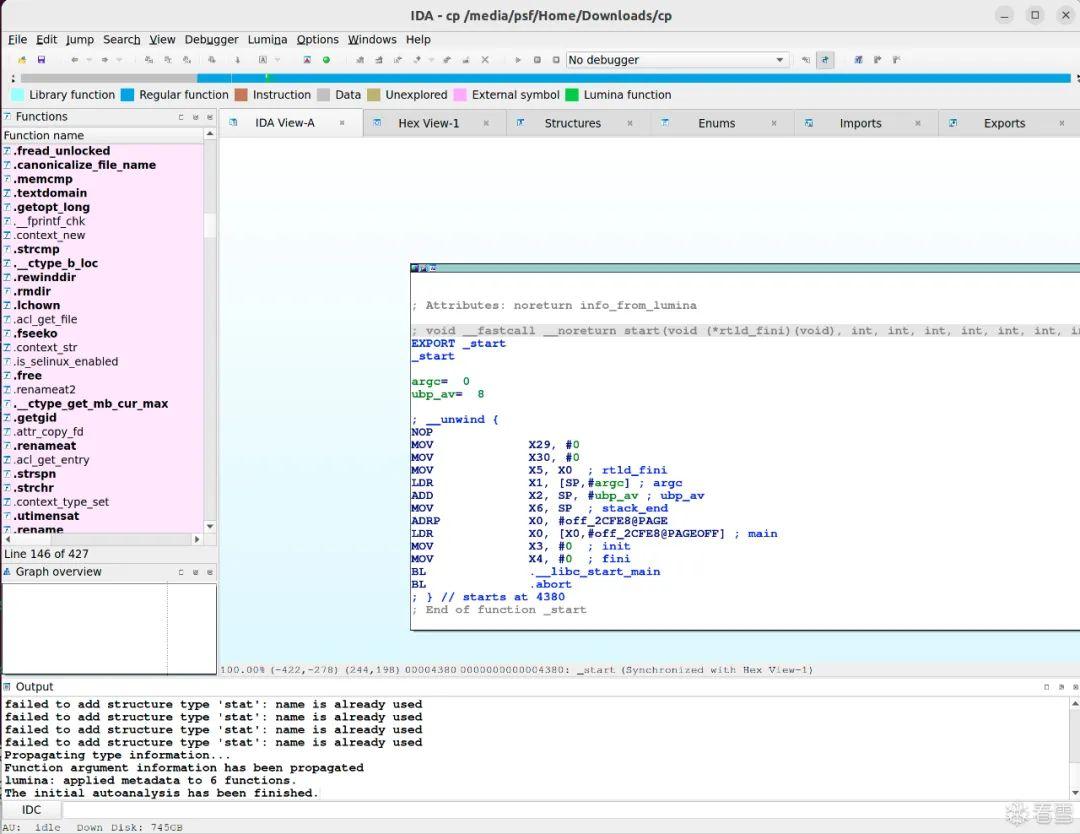 套娃之arm架构下的MacBook通过parallels+rosetta安装Linux amd64版本的IDA Pro 知乎