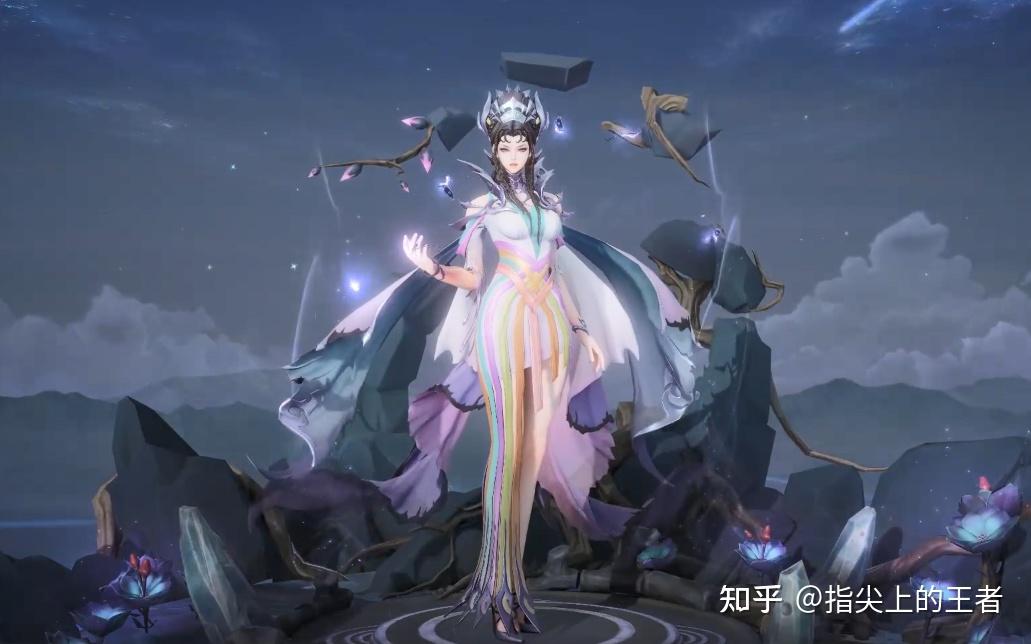 芈月白晶晶皮肤特效曝光特效不说听完语音找不到不买的理由