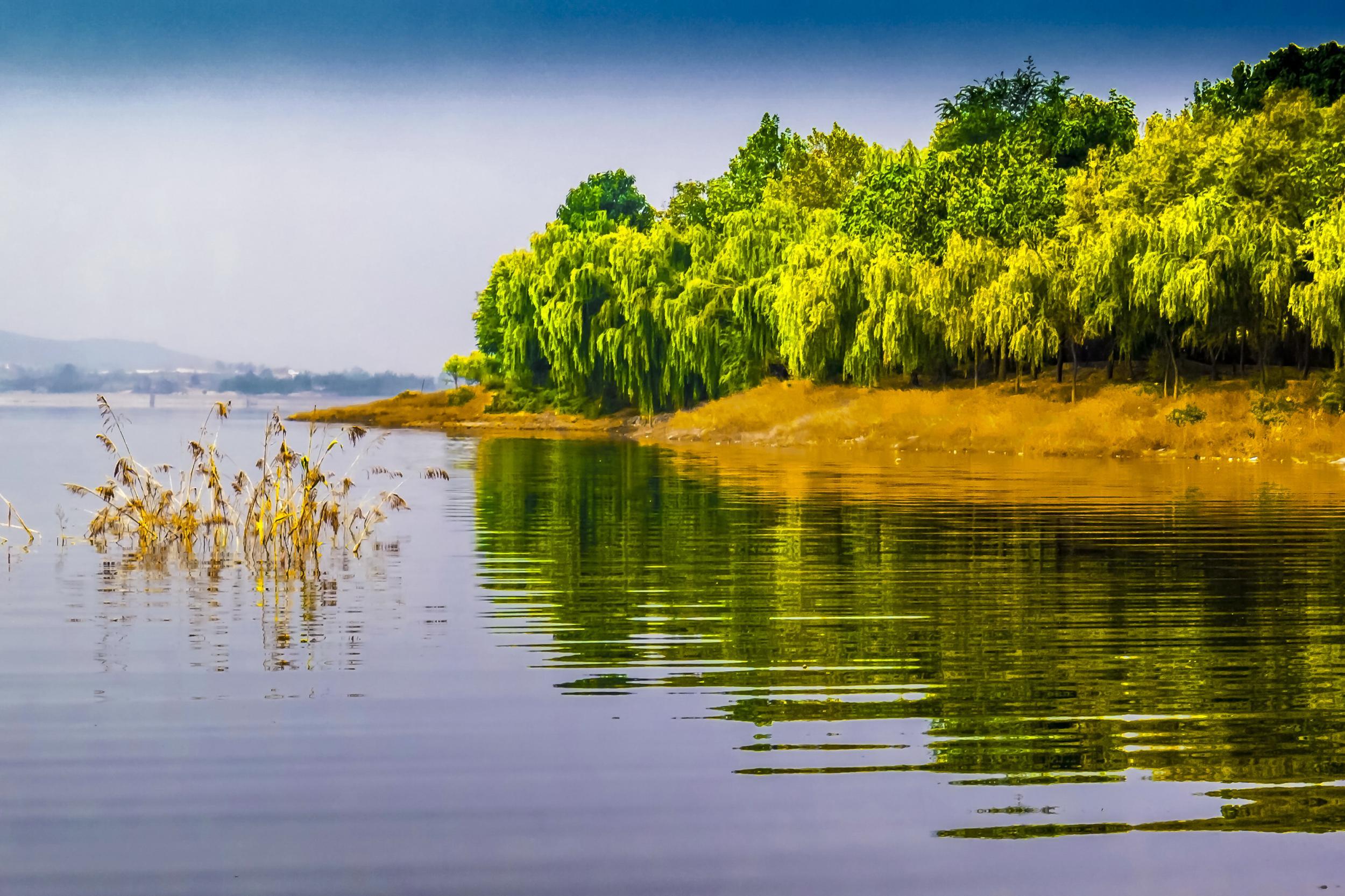 云南旅游,孔雀湖提高了我的旅途体验.