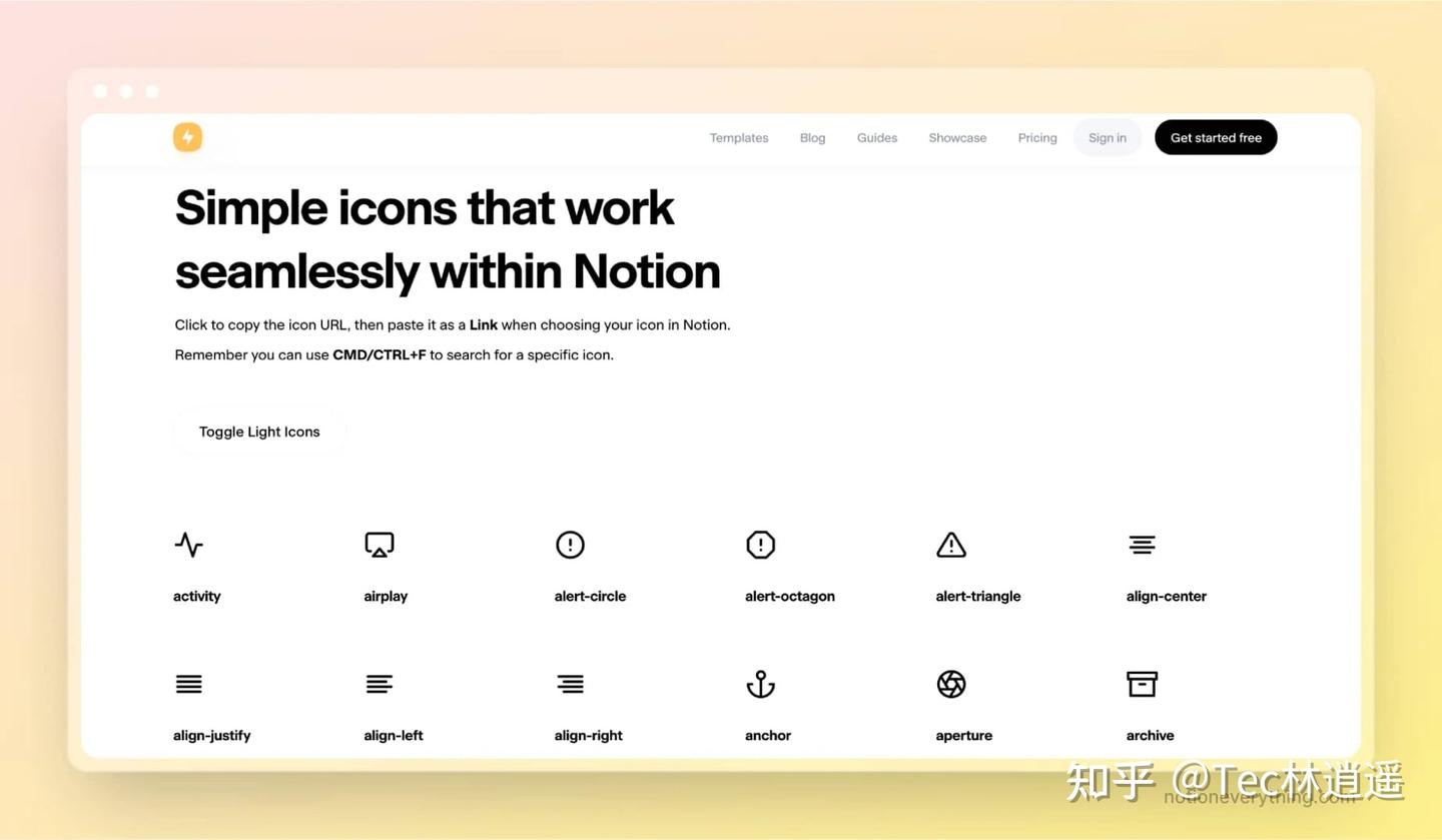 15 个免费的 Notion 图标库 - 知乎