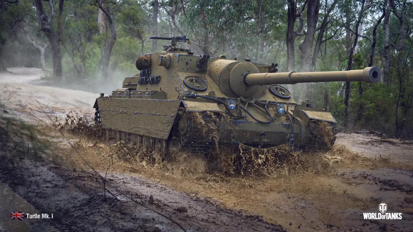 英国土龟mki自行反坦克炮