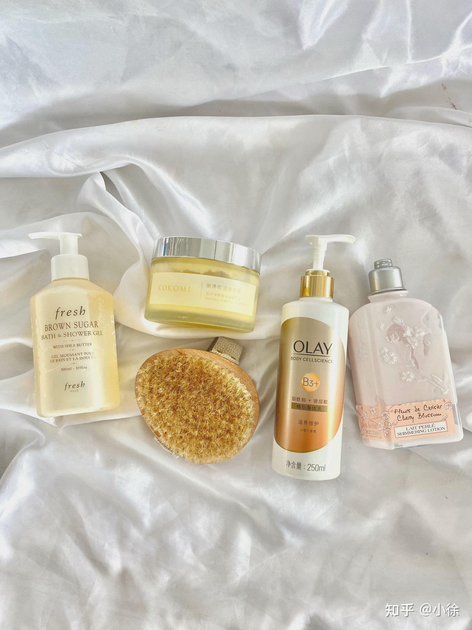 身体护理美白搭档磨砂膏身体乳分享