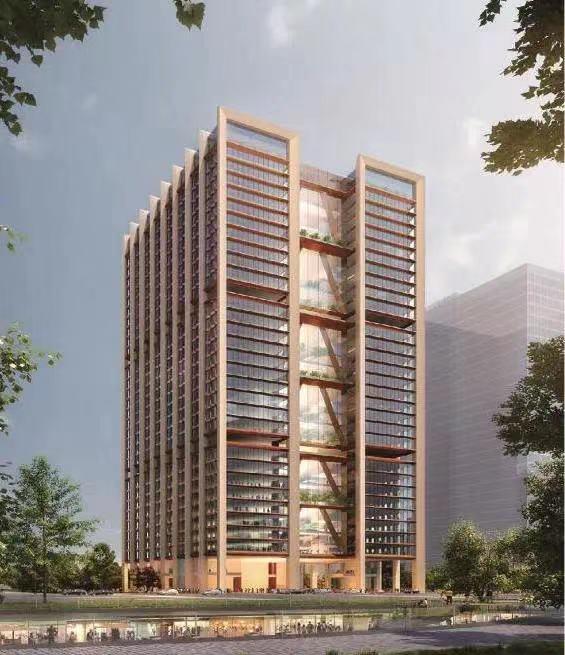 定位:北京cbd核心区04 cbd z6地块健康大厦国内首个leed well双认证的