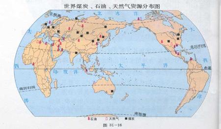 石油的地图标志图片