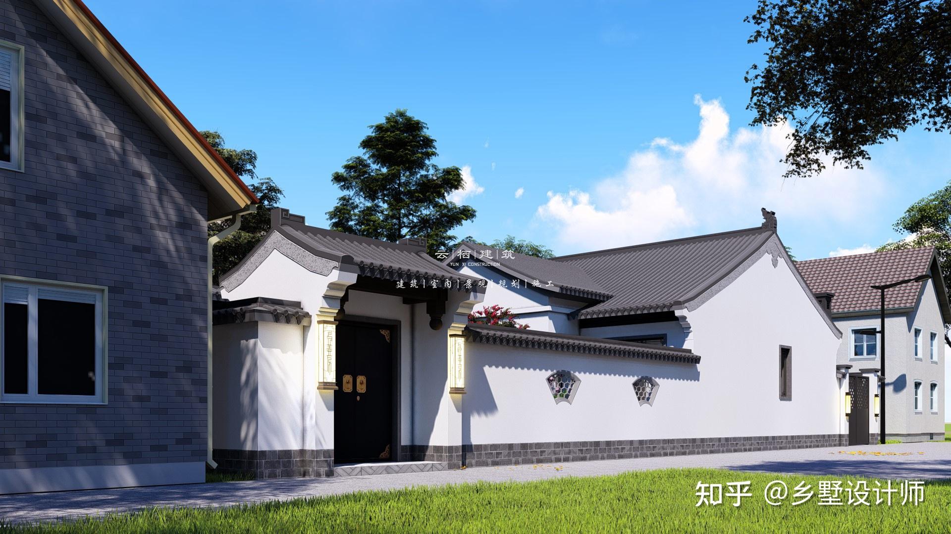 10款中式乡村别墅,古色古香,清幽雅致