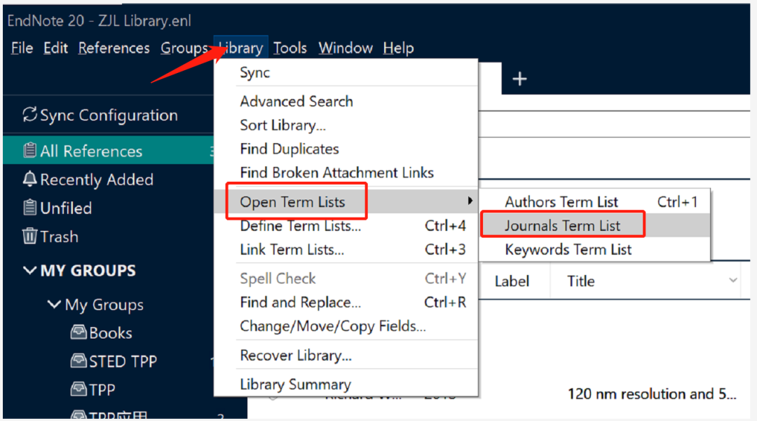  endnote 2023 sci 