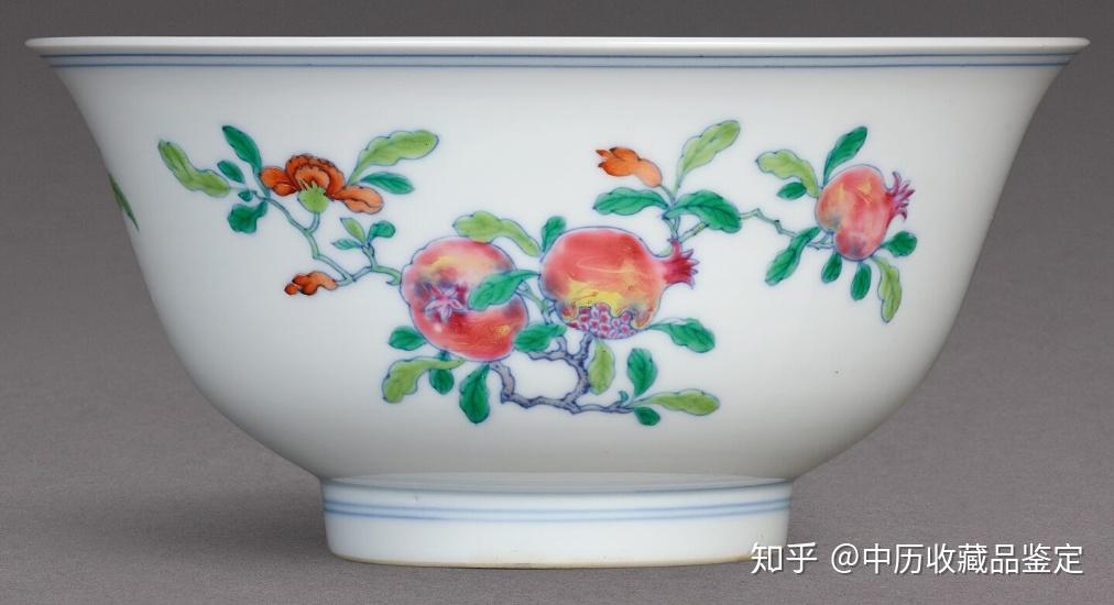 茶碗 大清雍正年製 斗彩三多紋茶碗 陶磁器 骨董品 大