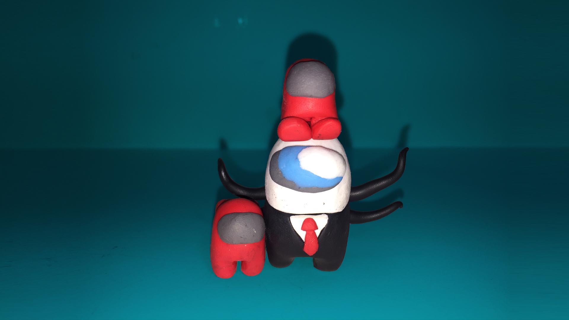 太空狼人杀among us所有宠物,粘土手工制作