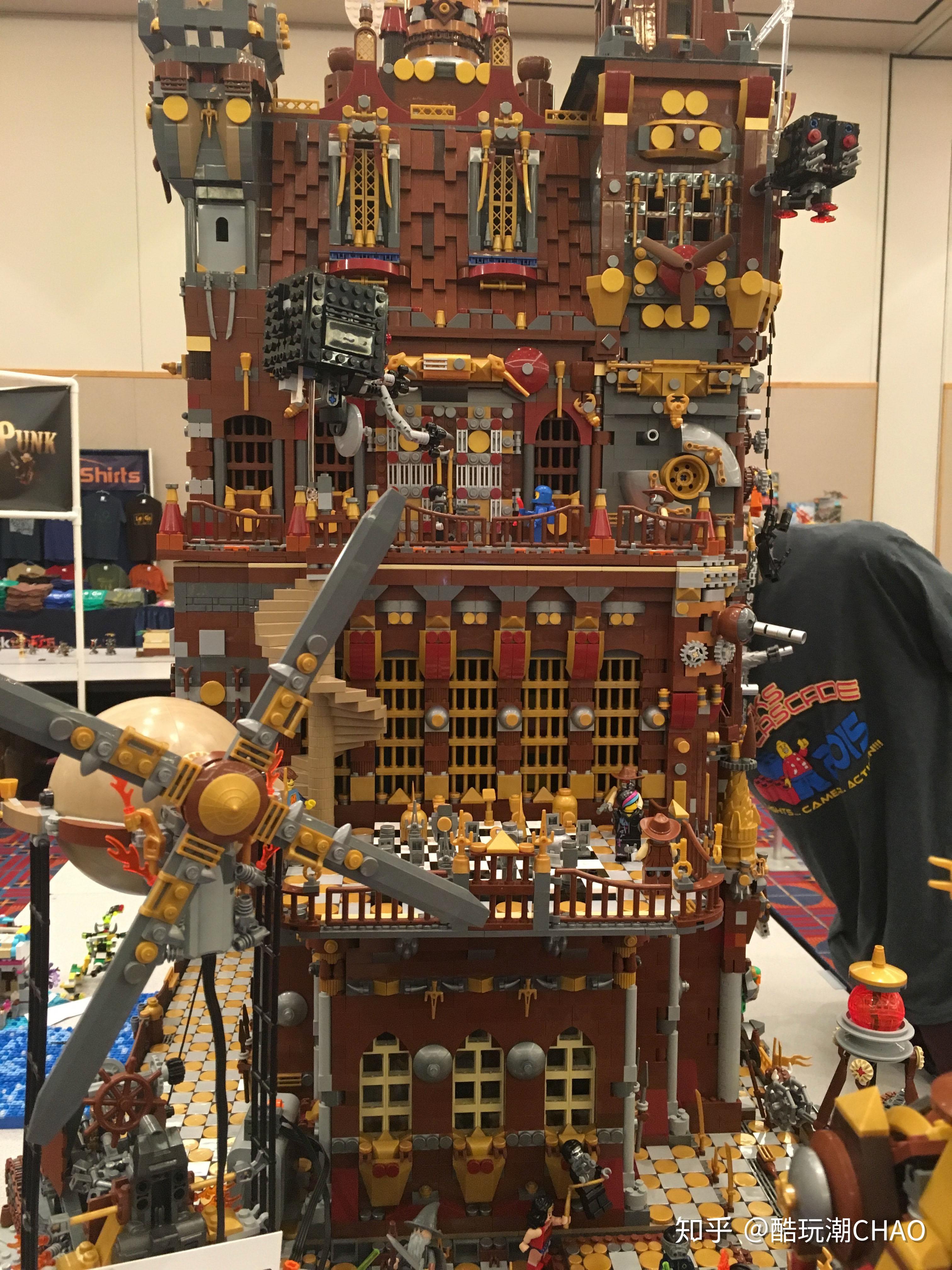 令人佩服的母子乐高积木moc创作者用超60000块乐高构建了不可思议的