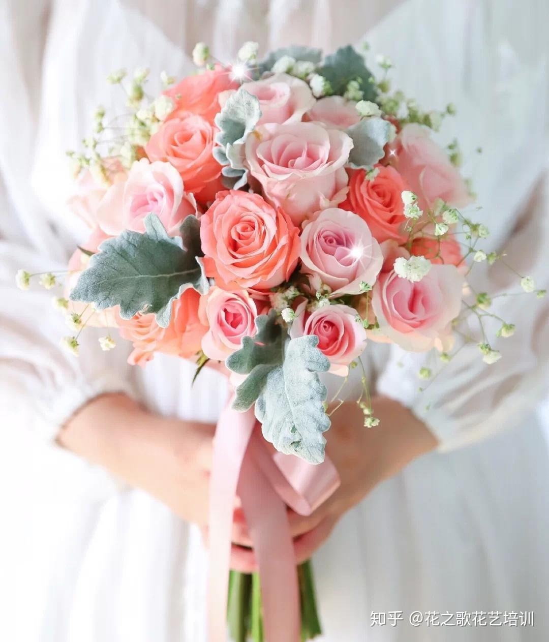 五,手捧花的颜色意义