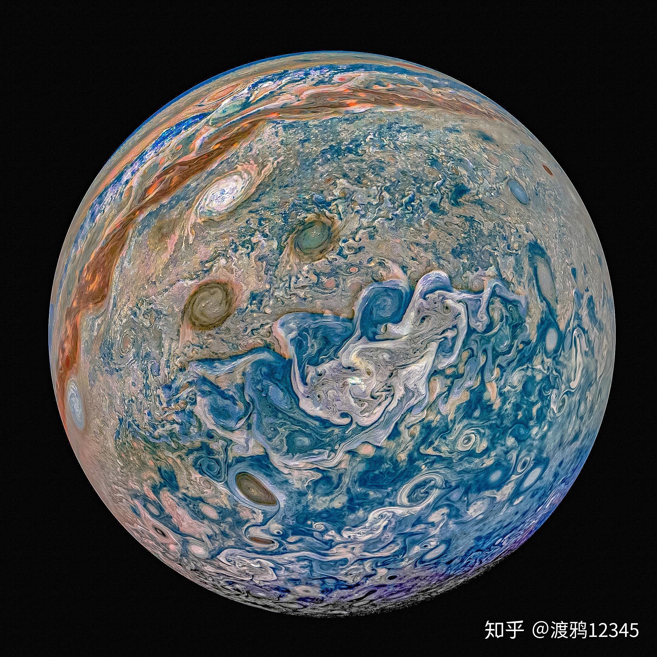 慎入这张图片中的木星表面是什么为什么拍出来是这样的