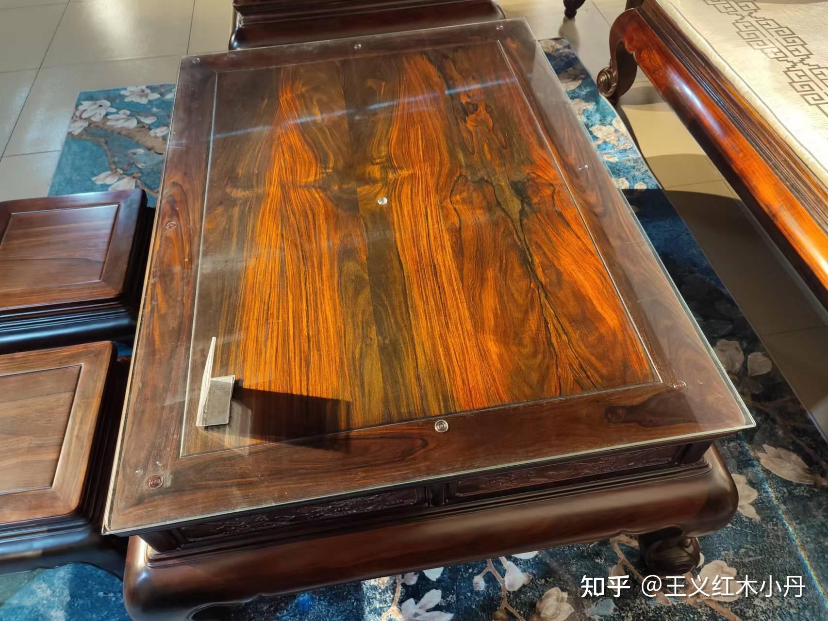 老挝大红酸枝红木家具—伸缩缝是有意而为之的聪明“点子” - 知乎