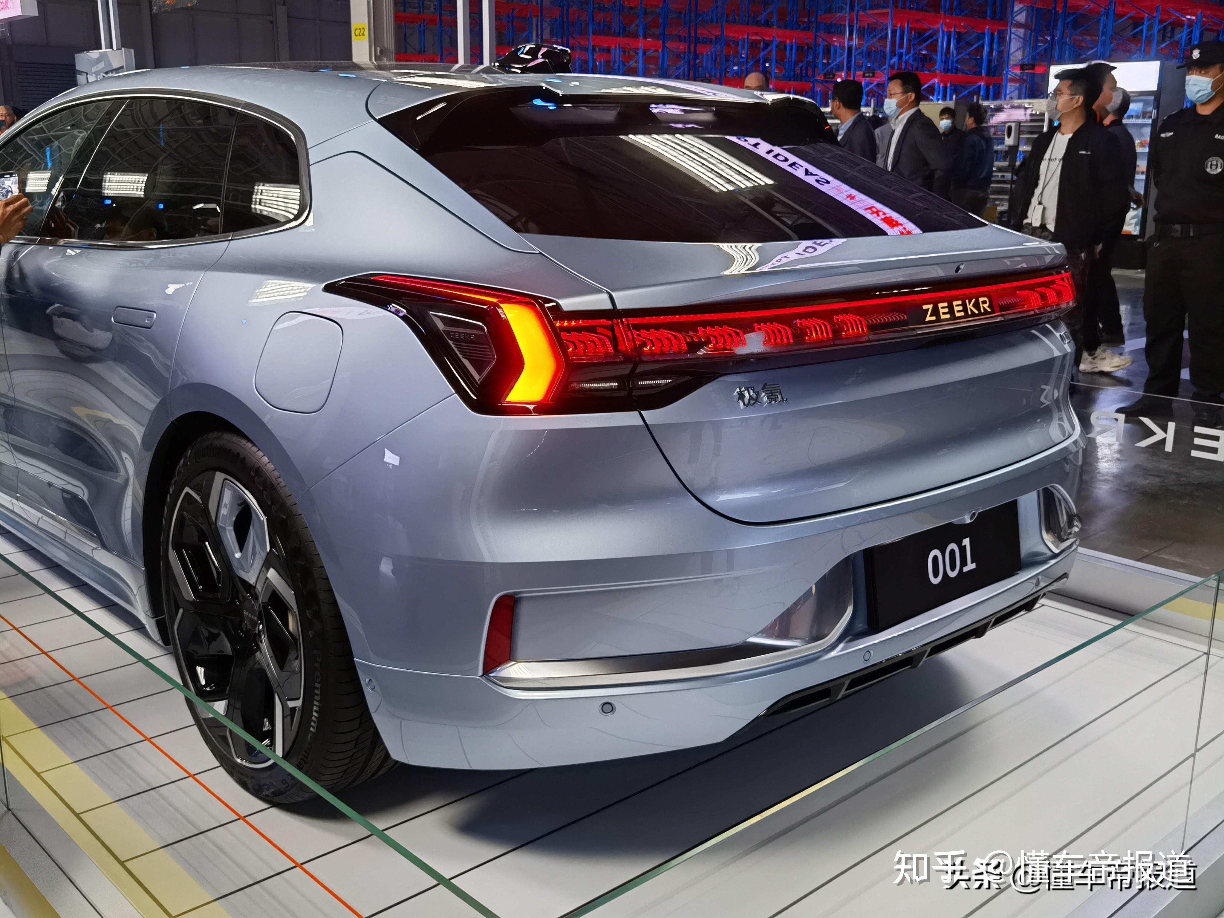 新车零百加速38秒补贴后售281万起极氪001看点解读