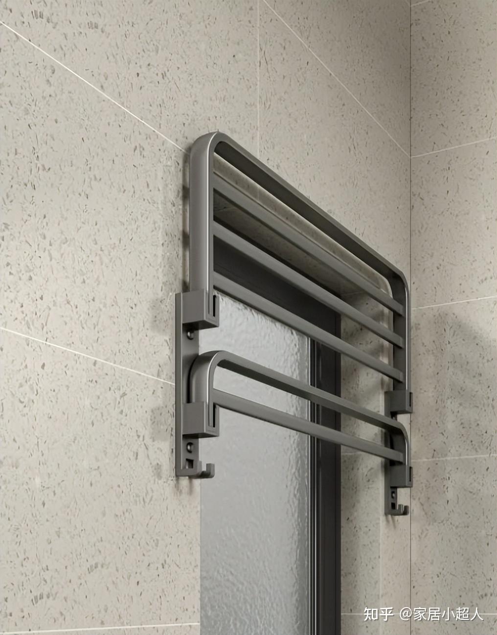 卫生间的毛巾架装在这4个“位置”，好用又好看，值得借鉴- 知乎