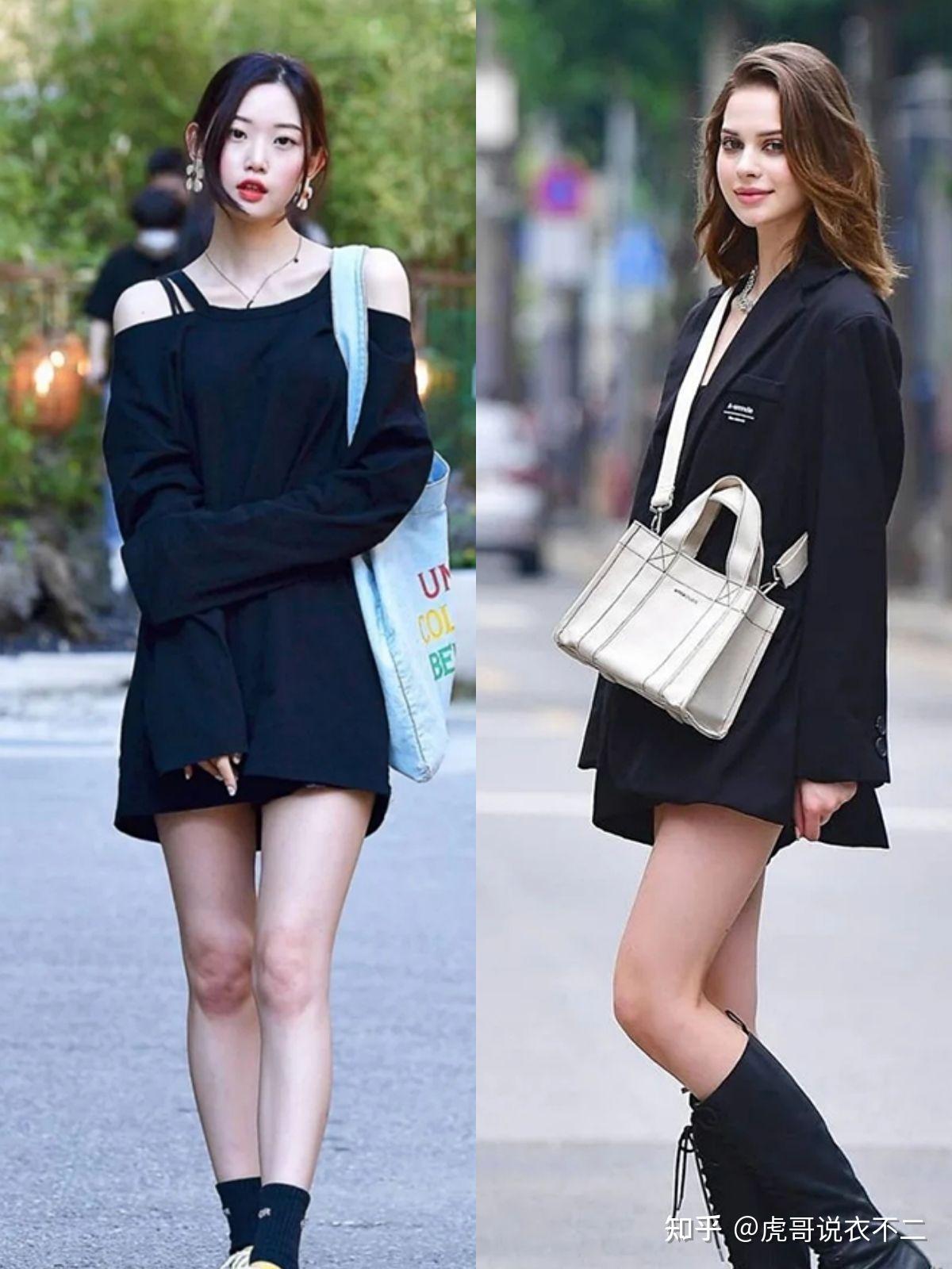 看完韩国美女的街拍才明白,好衣品比颜值更重要,照着穿潮爆街头