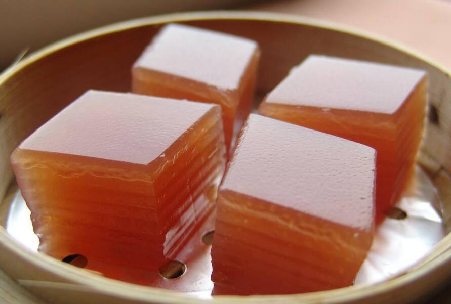 原知胃美颜枣食谱系列之水晶红枣糕