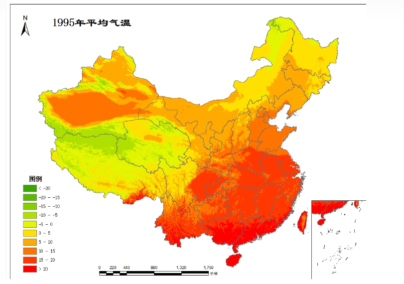 降雨量数据气温分布数据蒸散量数据辐射量数据湿度日照数据npp净初级