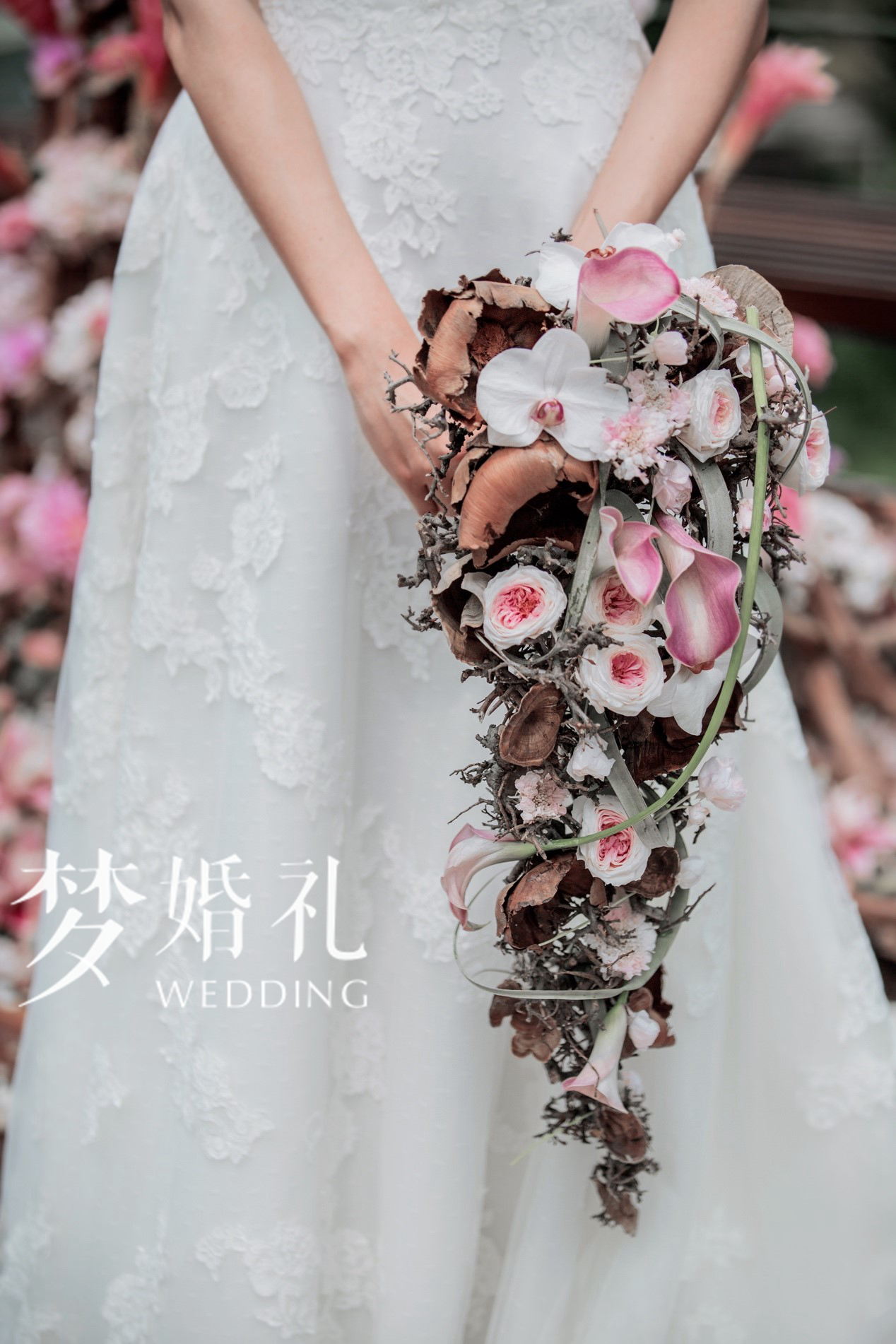 鲜花婚礼娇艳到脱俗才是美的最高境界