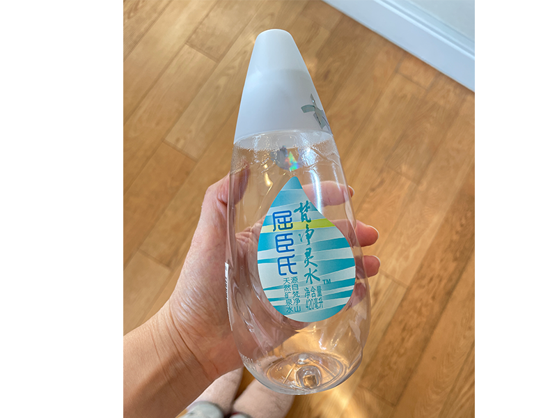 好看的食品包装屈臣氏梵净灵水