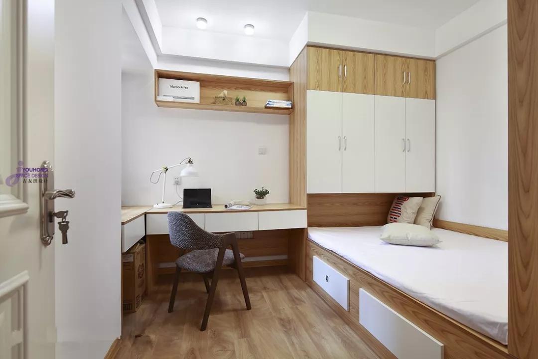 榻榻米床 衣柜 书架