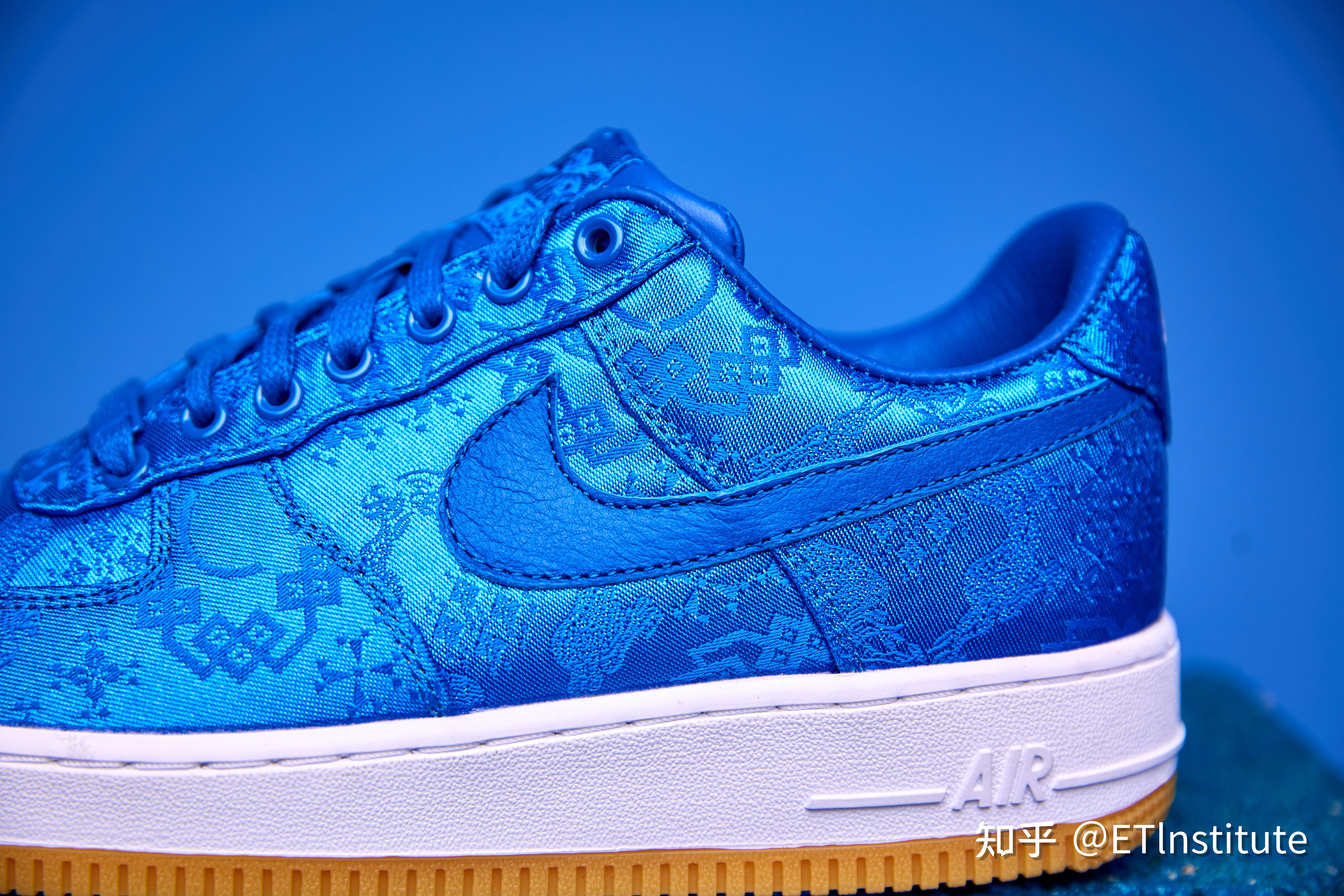 airforce1clot空军蓝丝绸