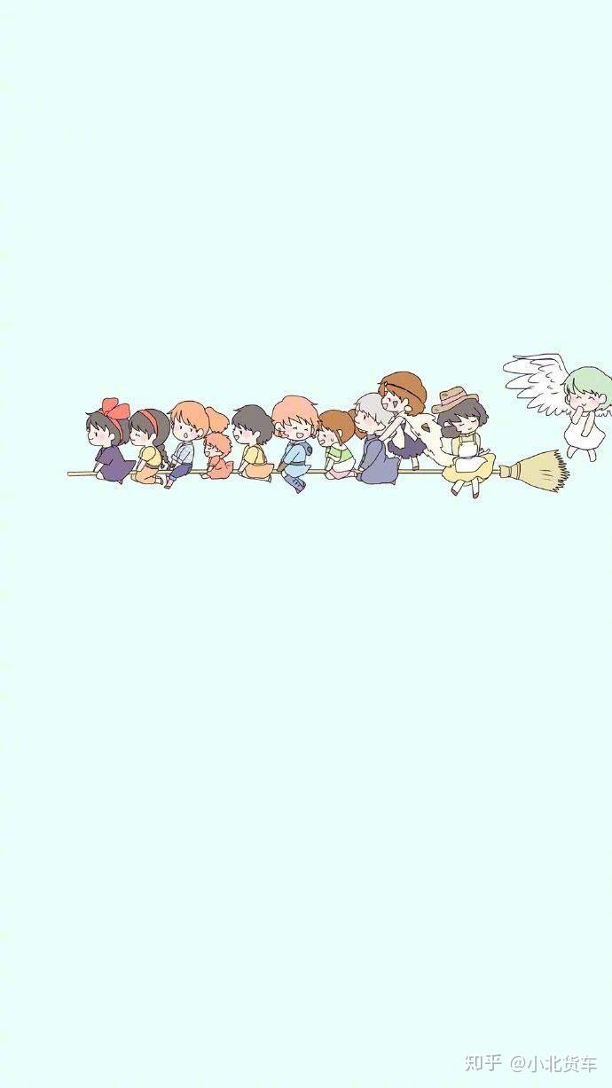 宫崎骏动漫背景图:有你就心安! - 知乎