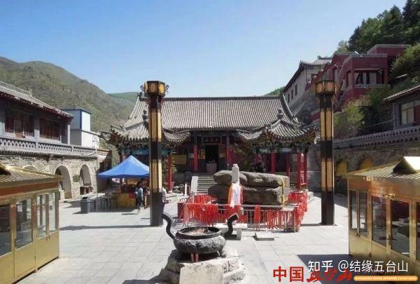 五台山清凉寺清凉石图片