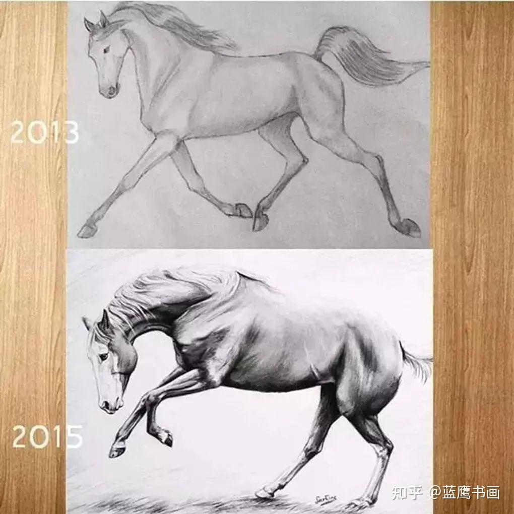 最励志的绘画家leontine创作的马画作品完美抓住马的精髓