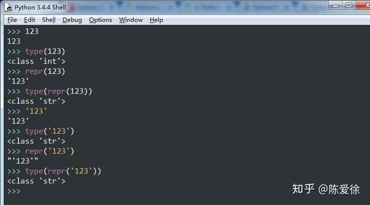 python中的print(),str()和repr()的区别 - 知乎