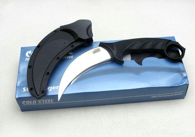 美国冷钢coldsteel49ks钢虎karambit防卫刀