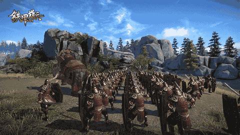 御象出征铁甲雄兵南蛮王孟获今日登场